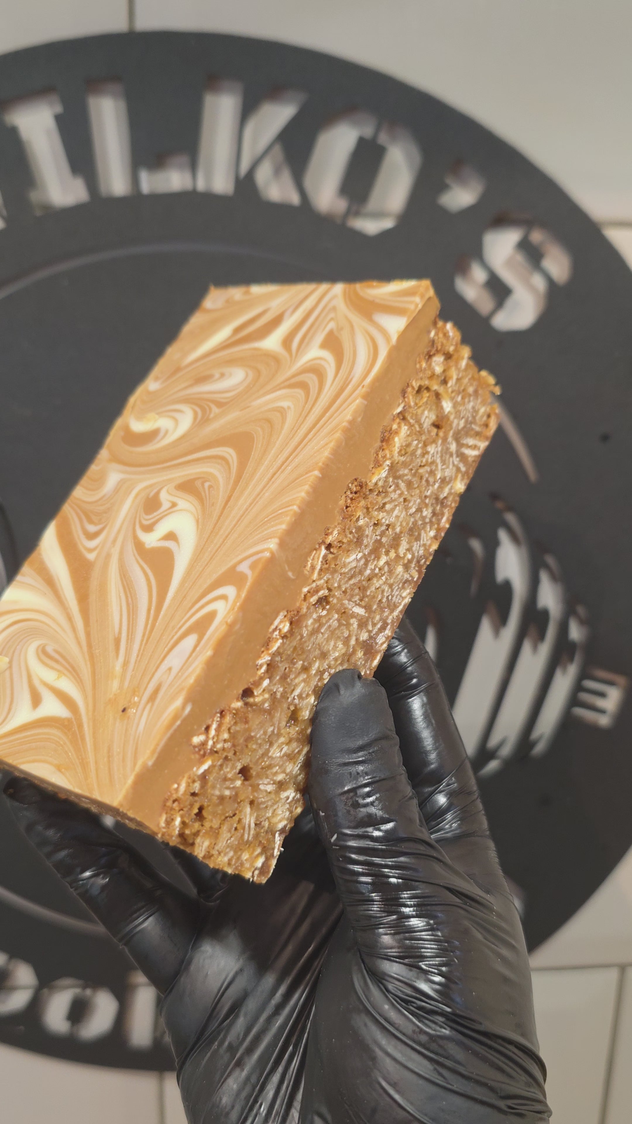 Biscoff Loaded Flapjack