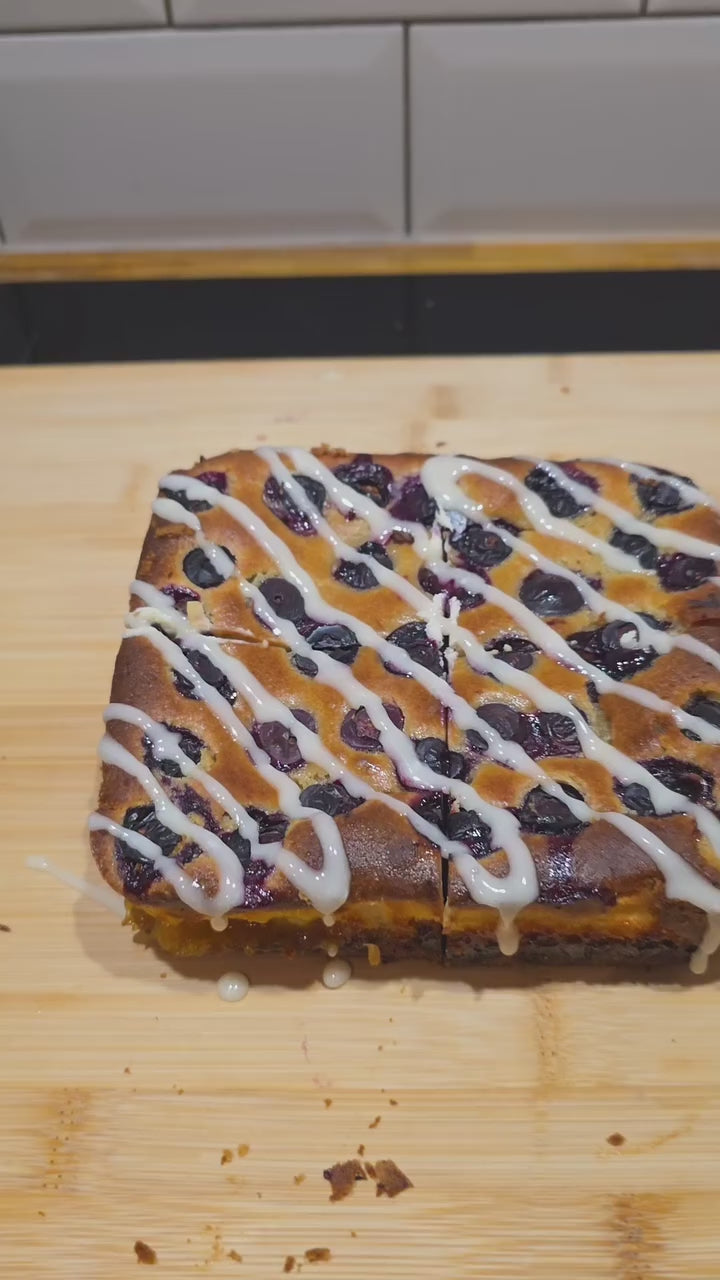 Lemon & Blueberry Cheesecake Blondie