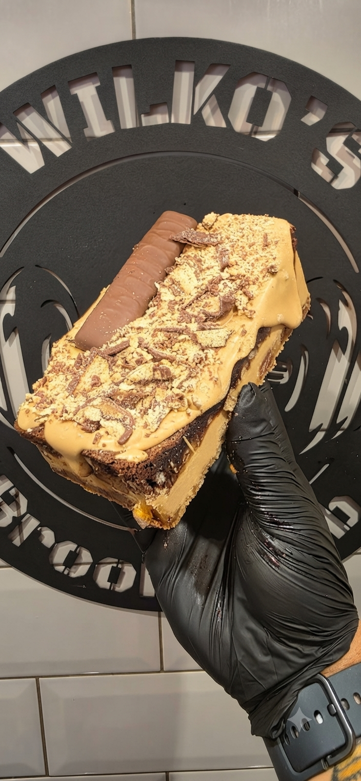 Double Agent 🕵️ — Salted Caramel Twix Brookie Wilko's Brookie Lab